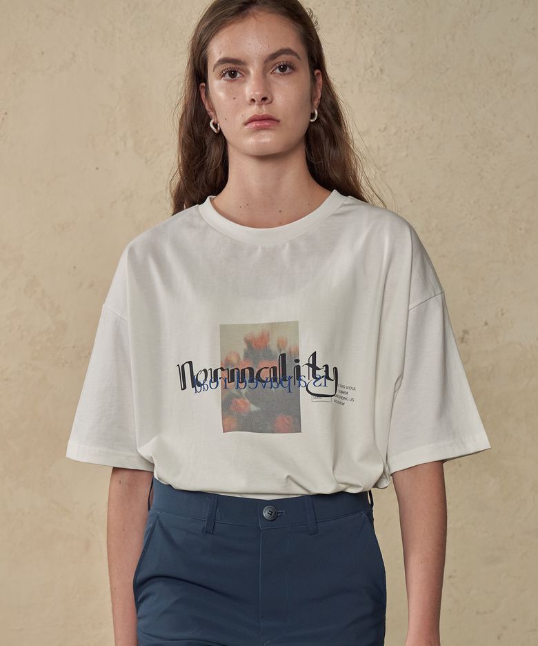UNISEX Normality Graphic T-shirts_White
