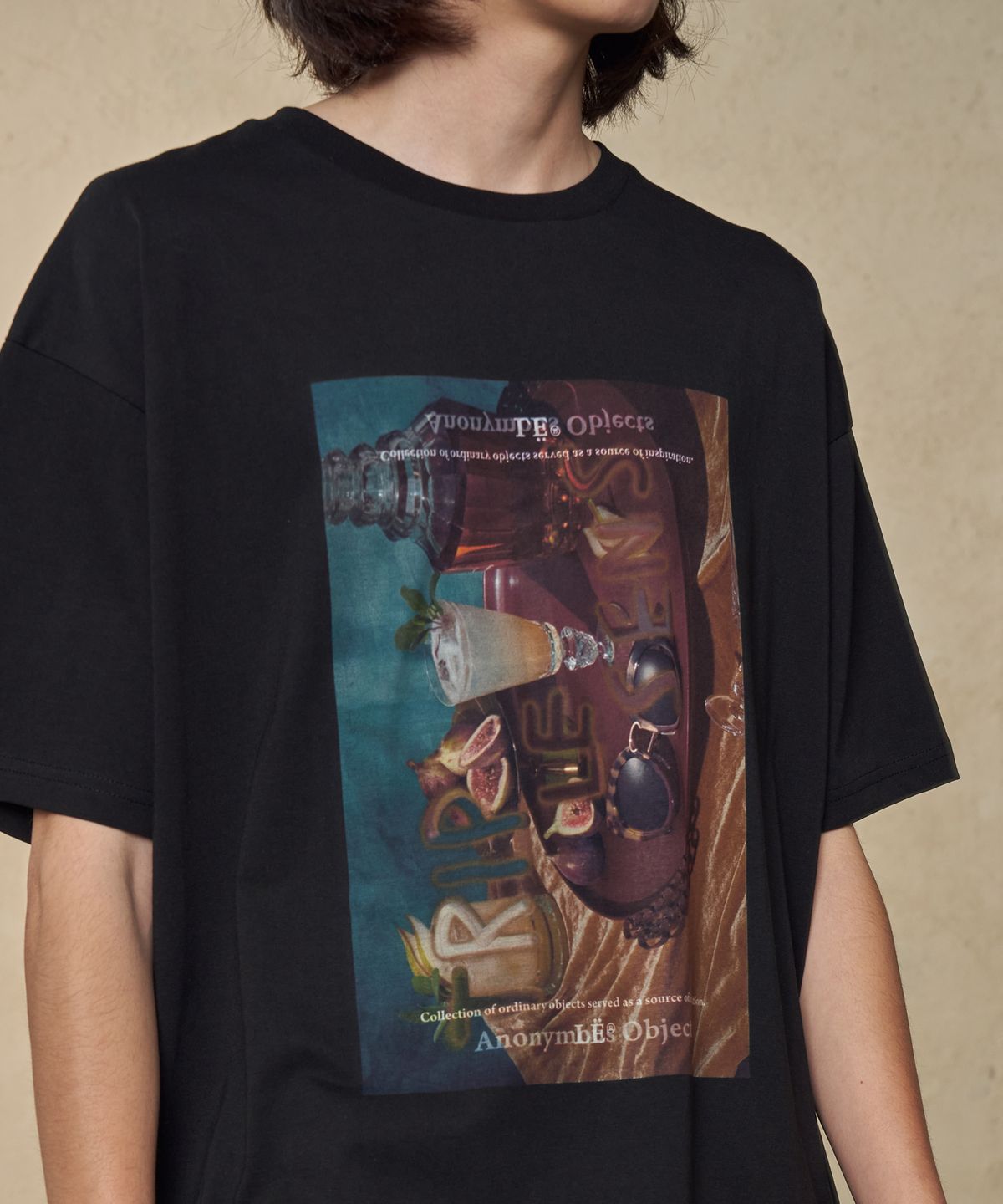 트립르센스(TRIP LE SENS) UNISEX Common Things Graphic T-shirts_Black