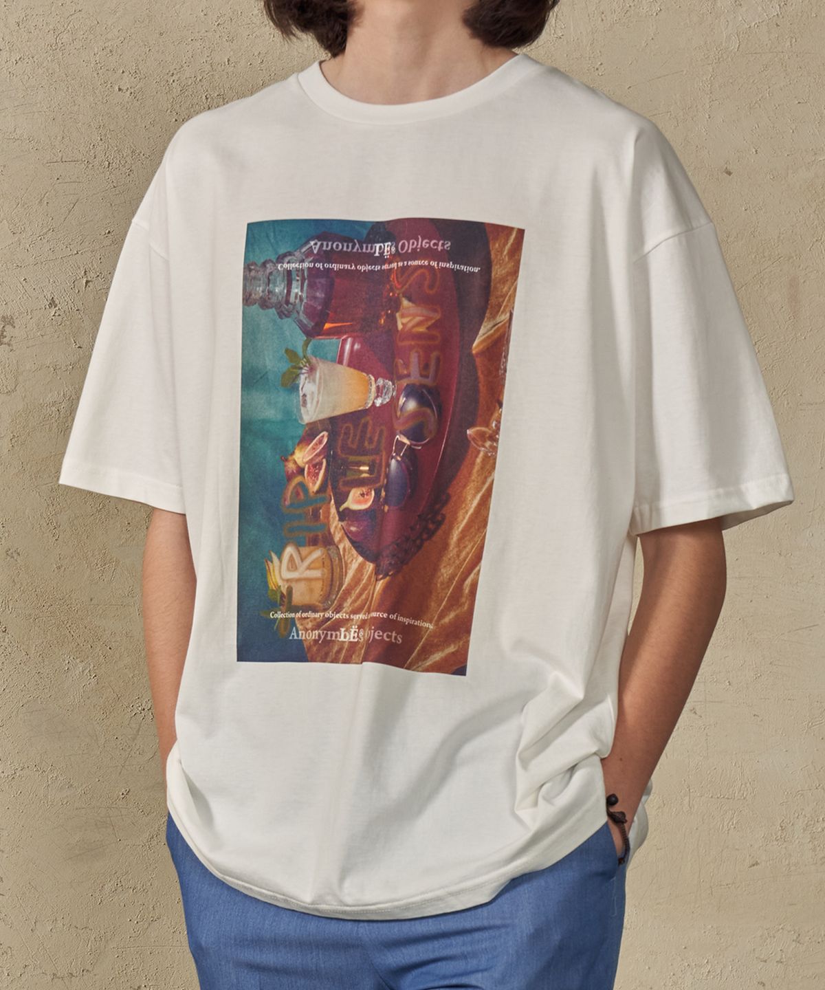 트립르센스(TRIP LE SENS) UNISEX Common Things Graphic T-shirts_White