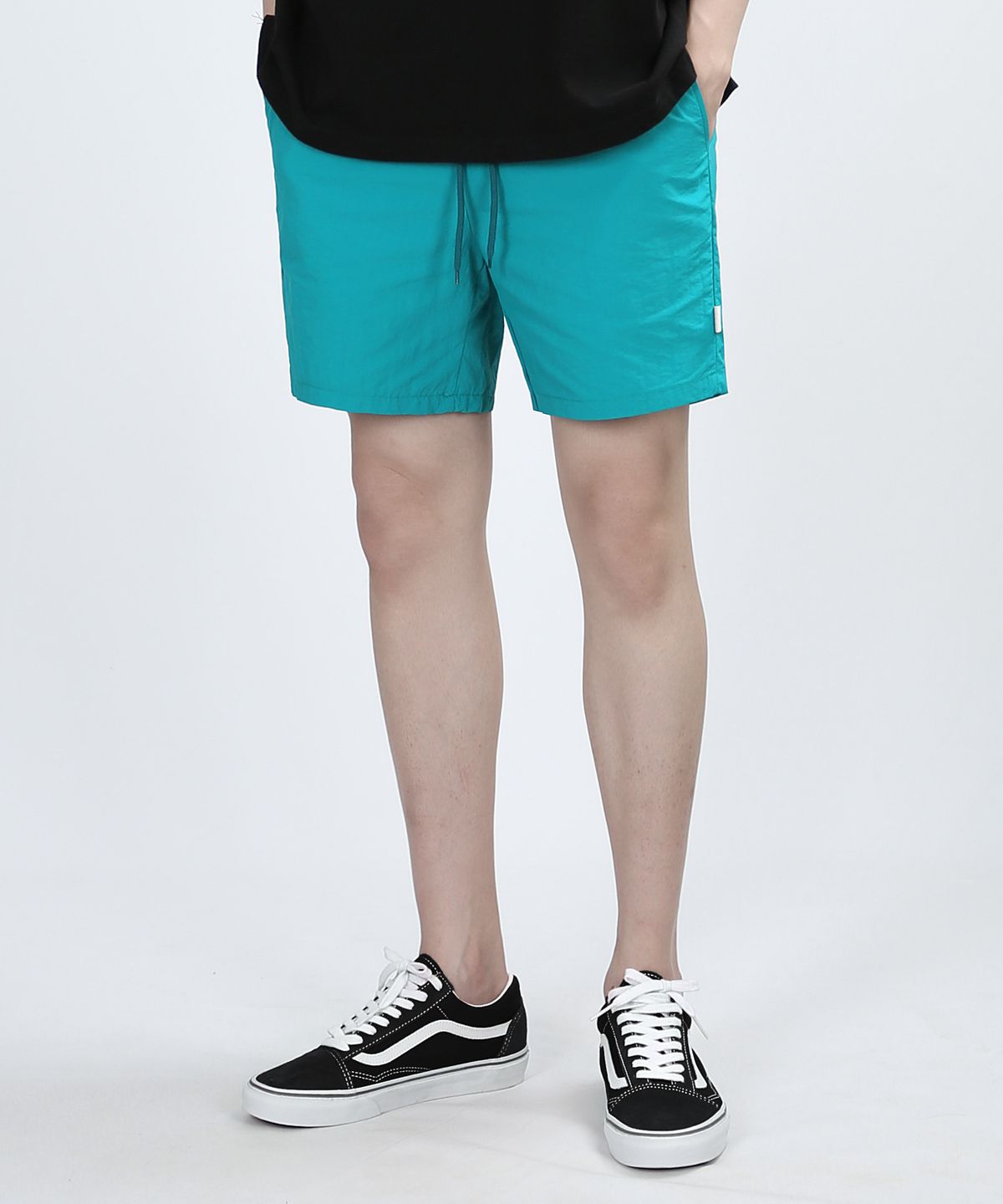 베리베인(VERYVAIN) WOVEN SUMMER SHORTS (IRISH BLUE)