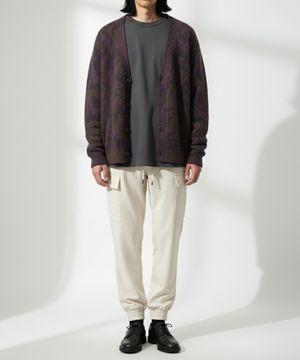 미니멀 스탠다드 카고조거 슬랙스 Cream Beige