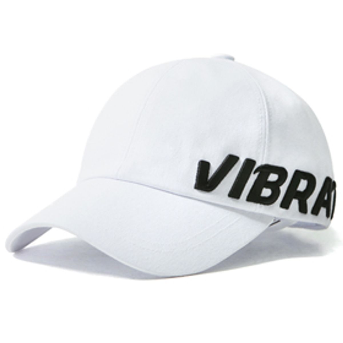 바이브레이트(VIBRATE) SIDE SIGNATURE CAP (WHITE)