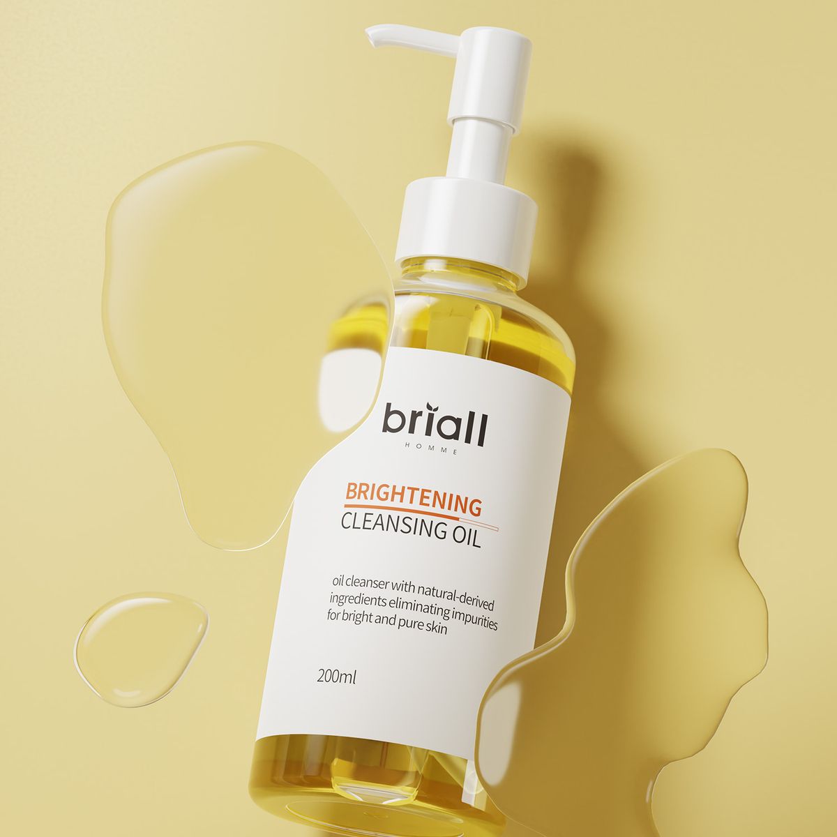 브리올옴므(BRIALL HOMME) 브라이트닝 딥 모공 클렌징 오일 200ml