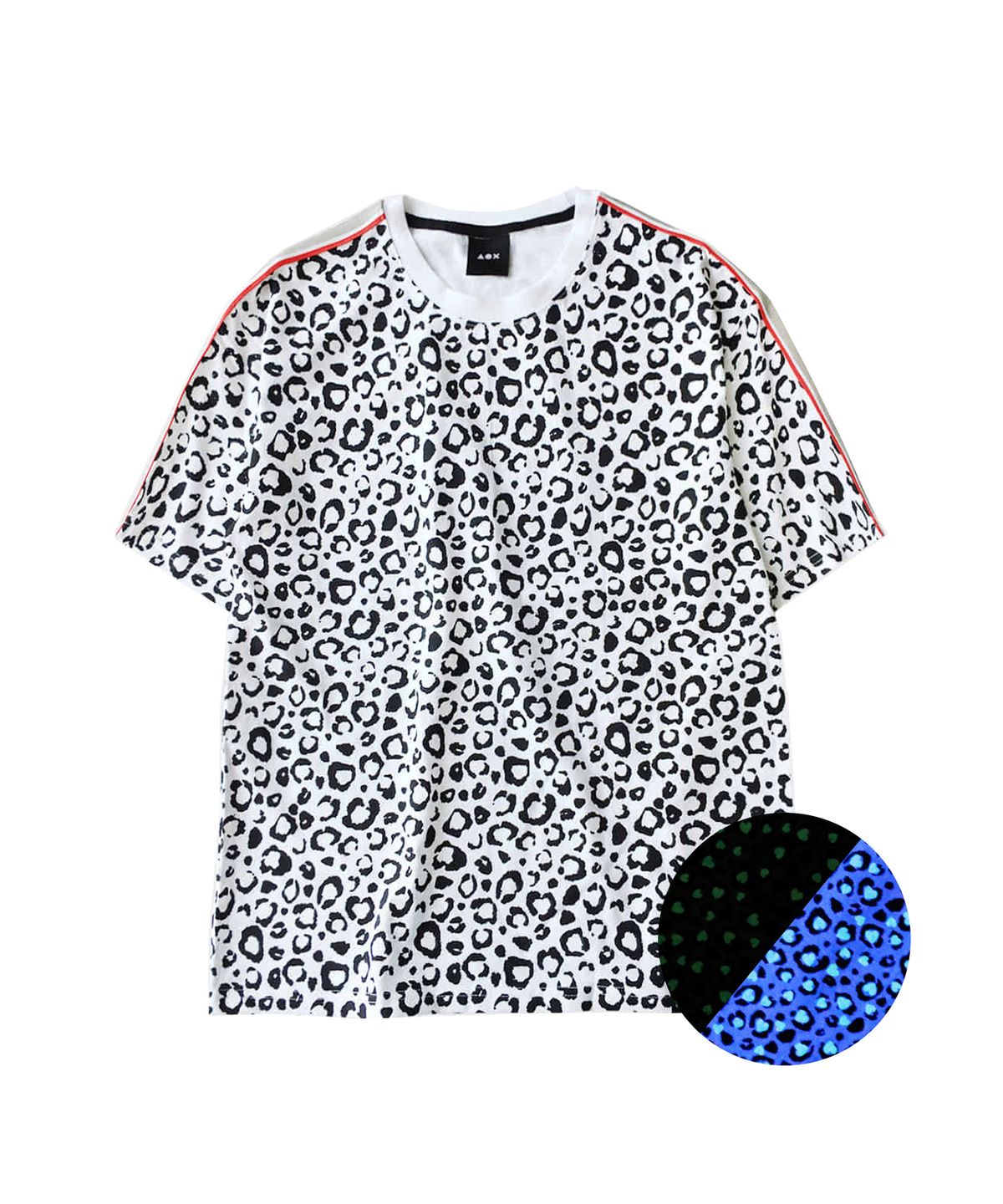 에이오엑스(AOX) Leopard t-shirt