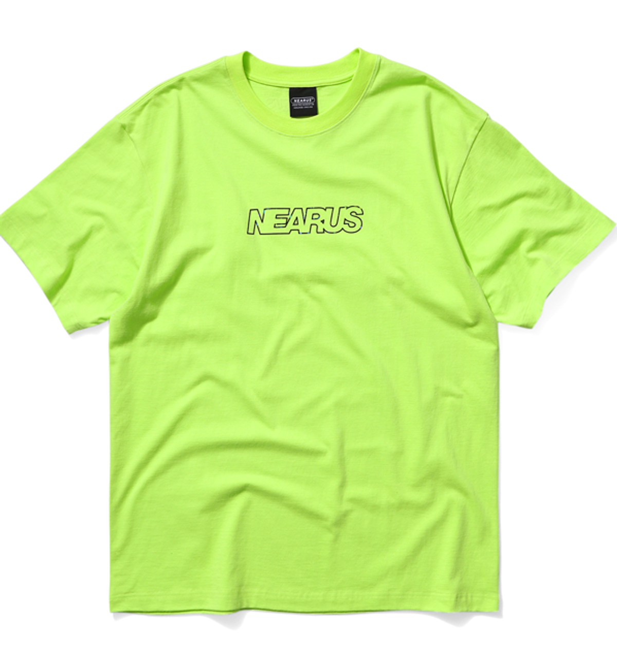 니어러스(NEARUS) 반팔티셔츠SILICONE LOGO OVER TEE