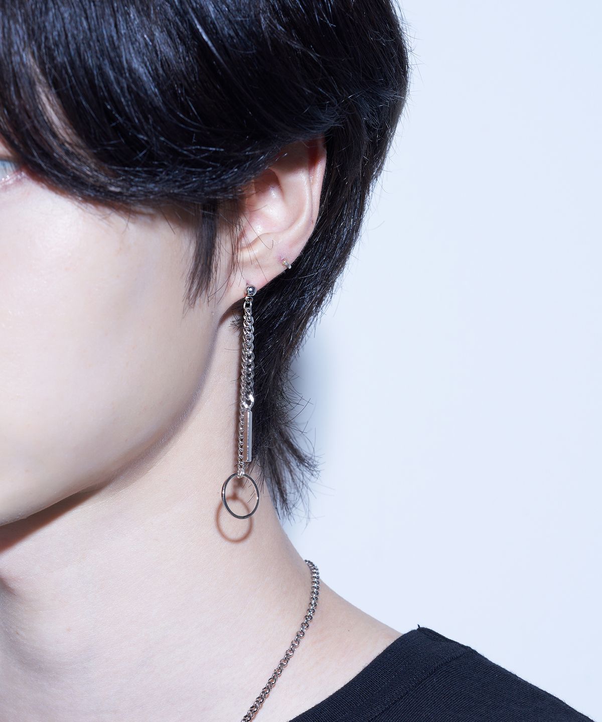 하와(HAWHA) Inner Circle Piercing (이어링 변경 가능)
