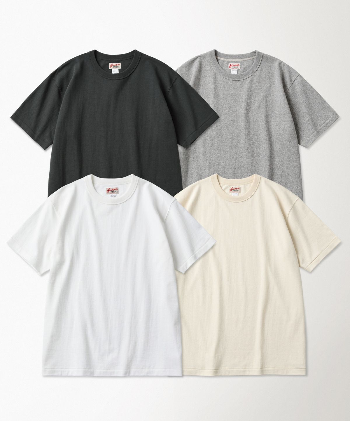 브론슨(BRONSON) Tompkins Loopwheeled Tubular Tee 4 Color