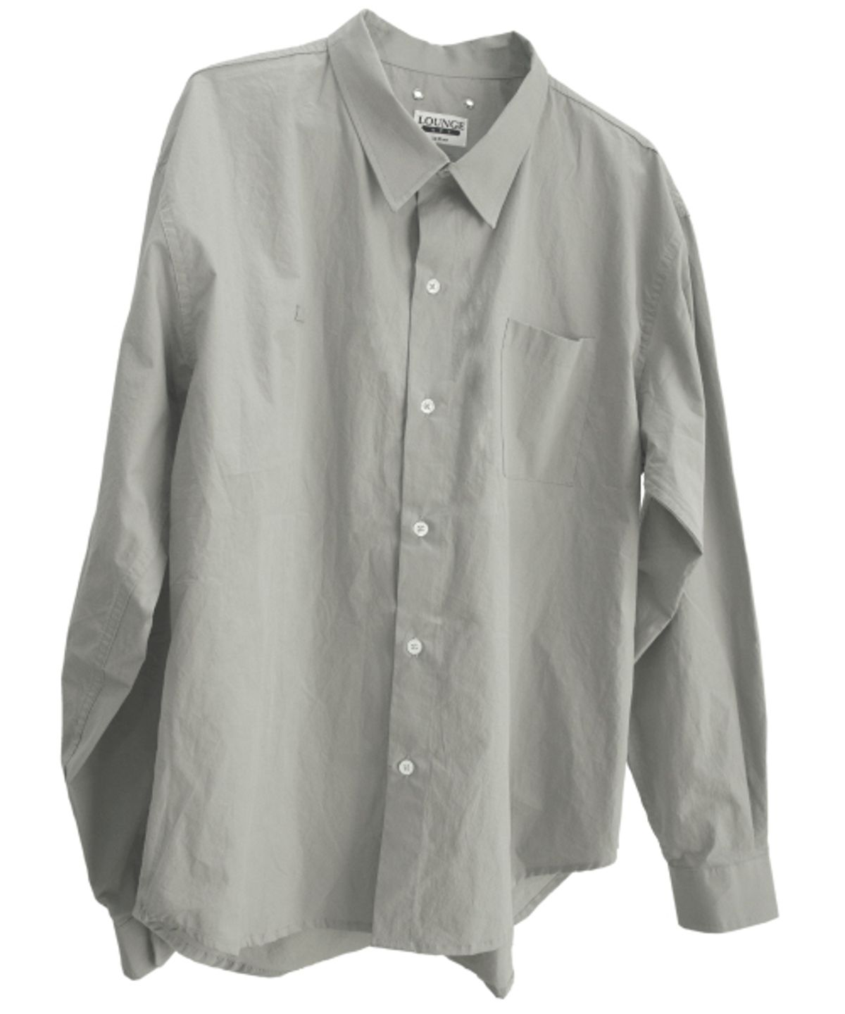 라운지에이피티(LOUNGE APT) City breeze Shirt_Light gray