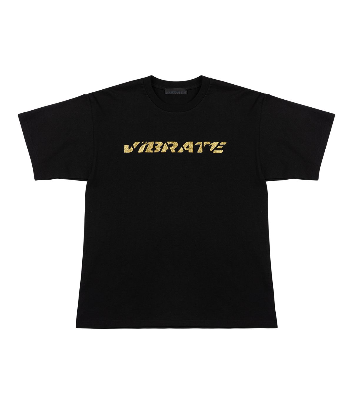 바이브레이트(VIBRATE) V FLASH M008 T-SHIRT (BLACK)