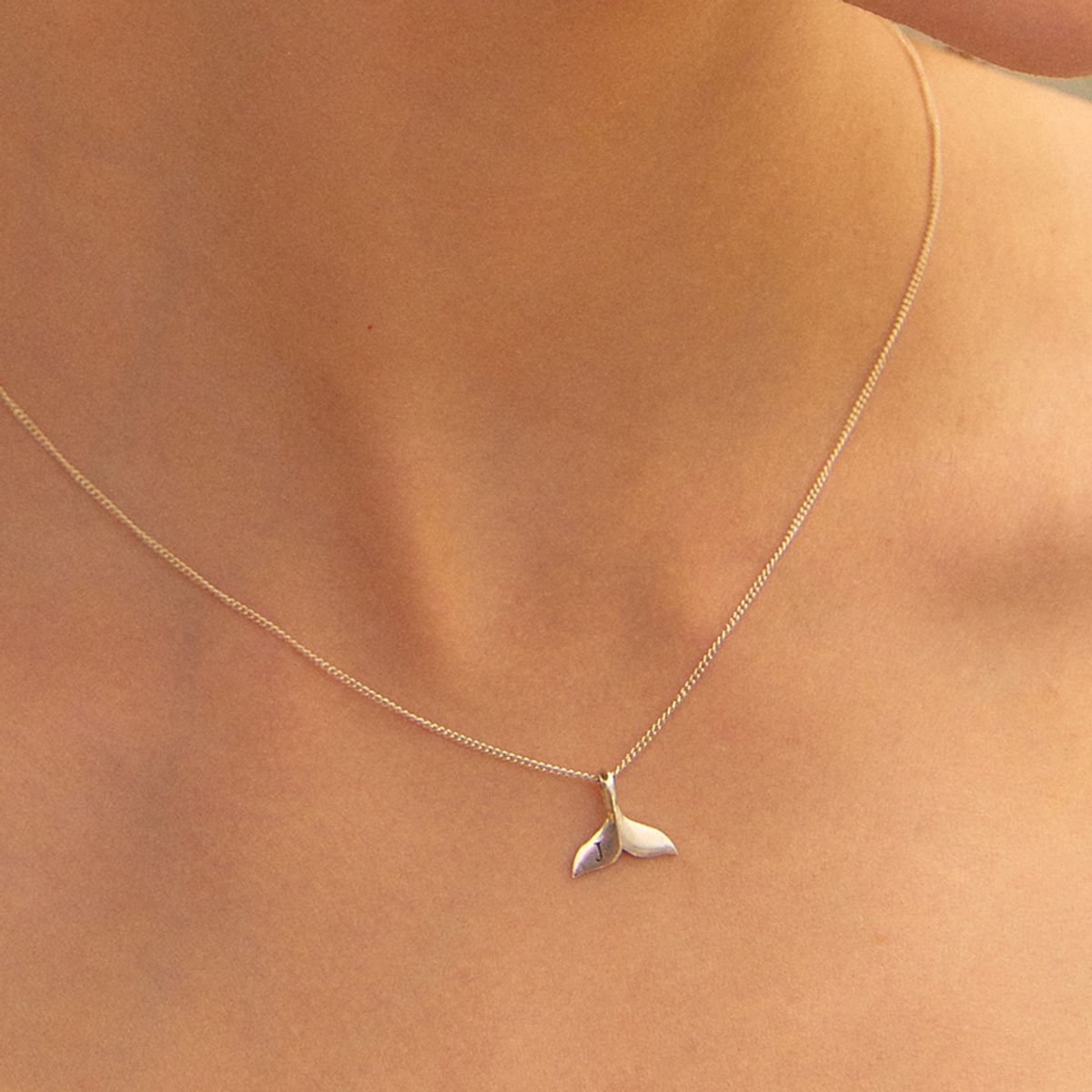 포스트루드(POSTLUDE) [SILVER] WH TAIL P NECKLACE
