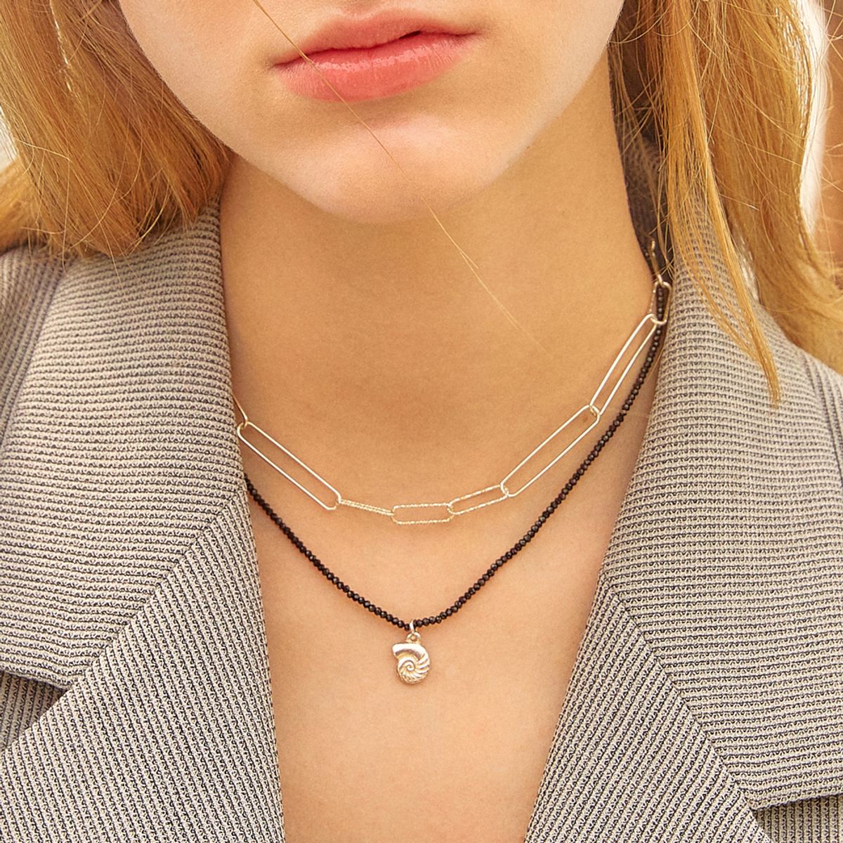 포스트루드(POSTLUDE) [SILVER] SUMMER P BLACK GS N (4 PENDANT)