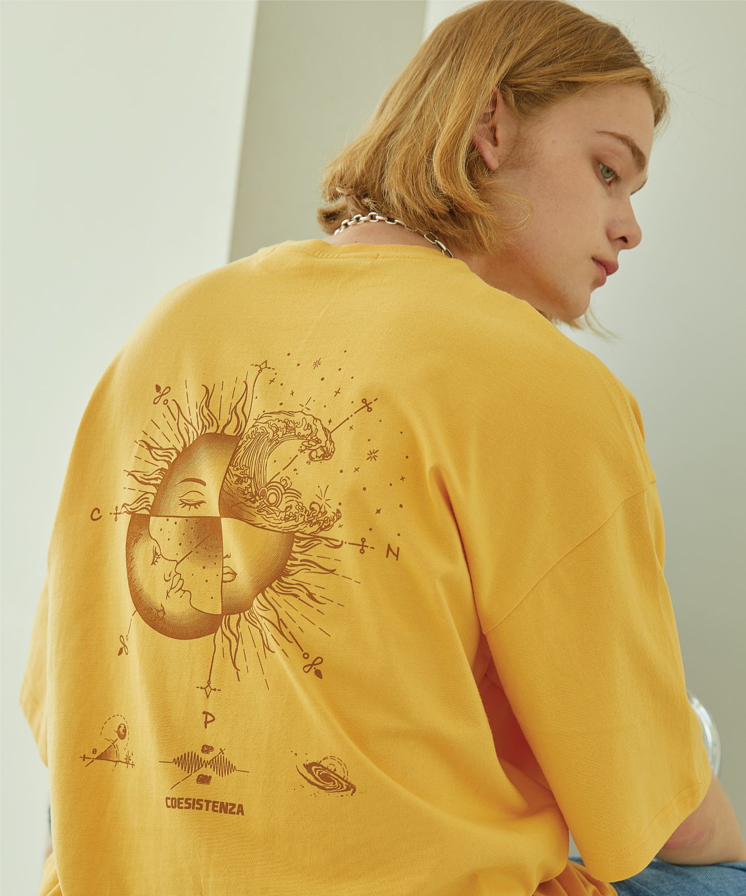 【CPGN STUDIO】LUNA Artwork Short Sleeve MUSINSA | CPGN STUDIO [16S] SUN AND MOON ARTWORK SHORT