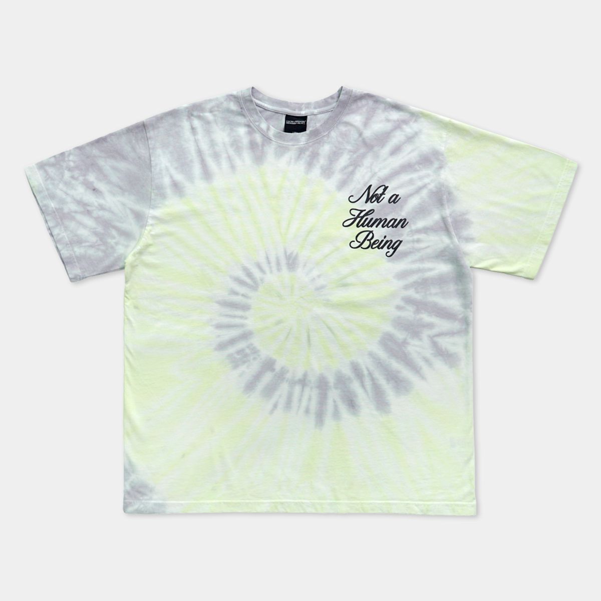 아임낫어휴먼비잉(I AM NOT A HUMAN BEING) TIE-DYE NEON TEE