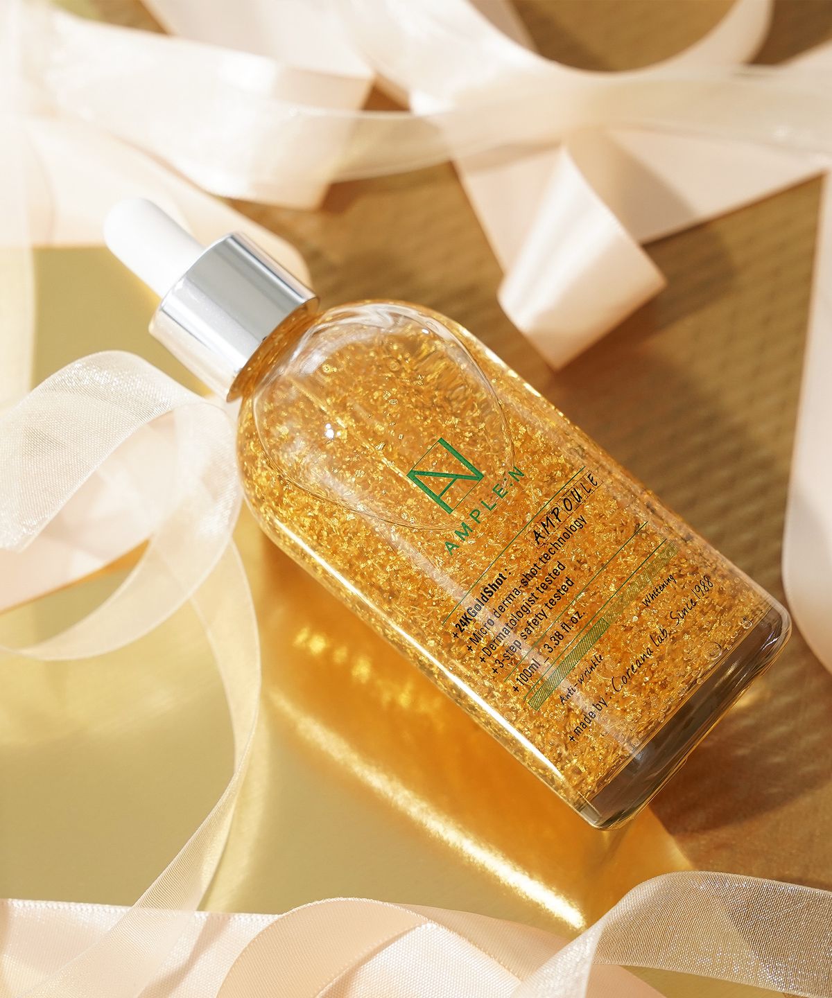 앰플엔(AMPLEN) 24K 골드샷 앰플 대용량 100ml