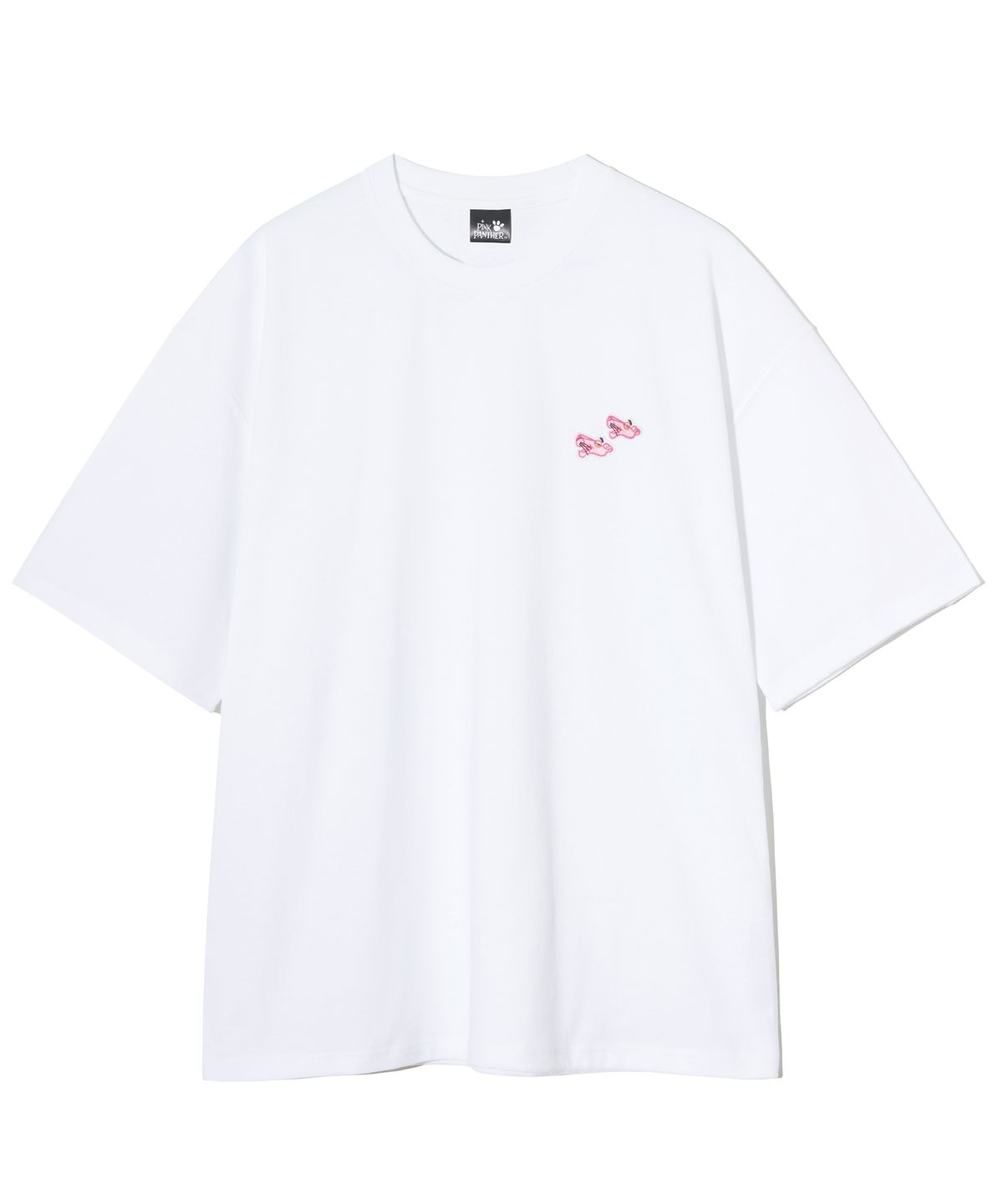 파르티멘토(PARTIMENTO) [PINK PANTHER] 패치 로고 티 화이트