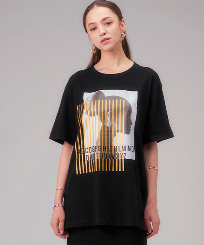 GOLDSTICK T-SHIRT / BLACK