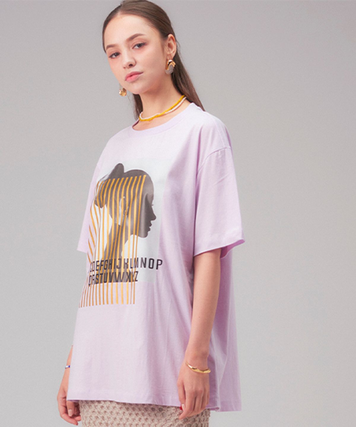 로희어패럴(ROHEE APPAREL) GOLDSTICK T-SHIRT / LAVENDER