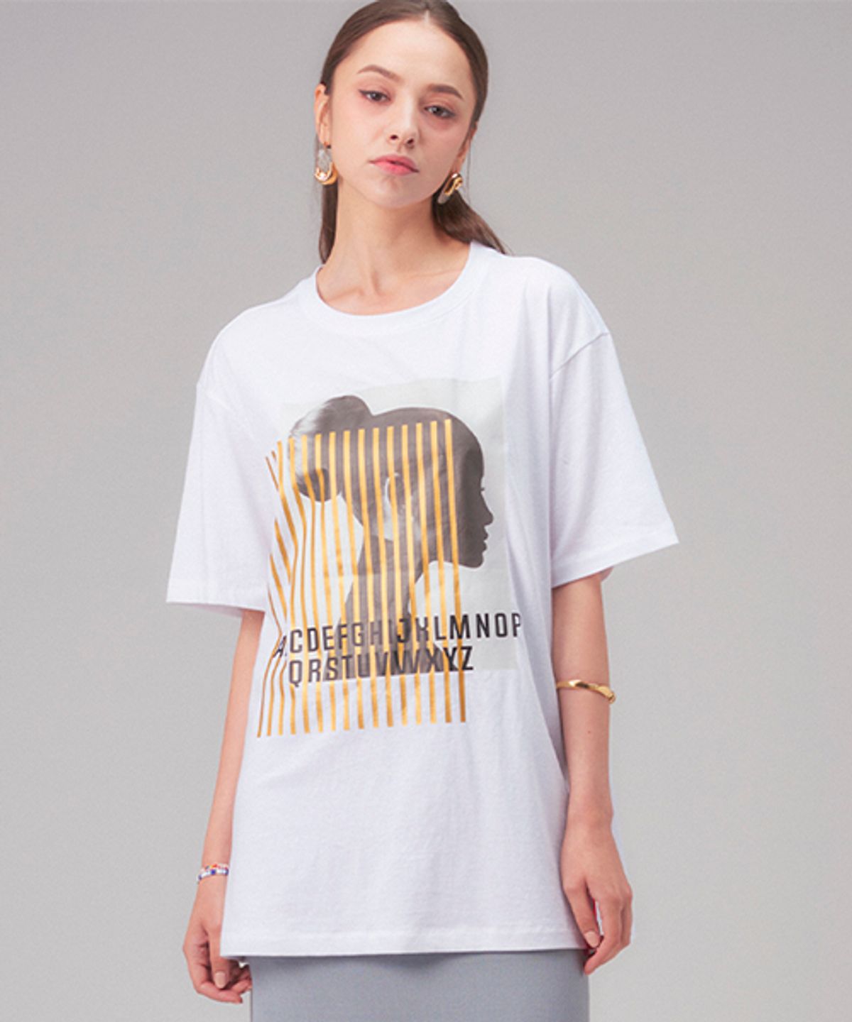 로희어패럴(ROHEE APPAREL) GOLDSTICK T-SHIRT / WHITE
