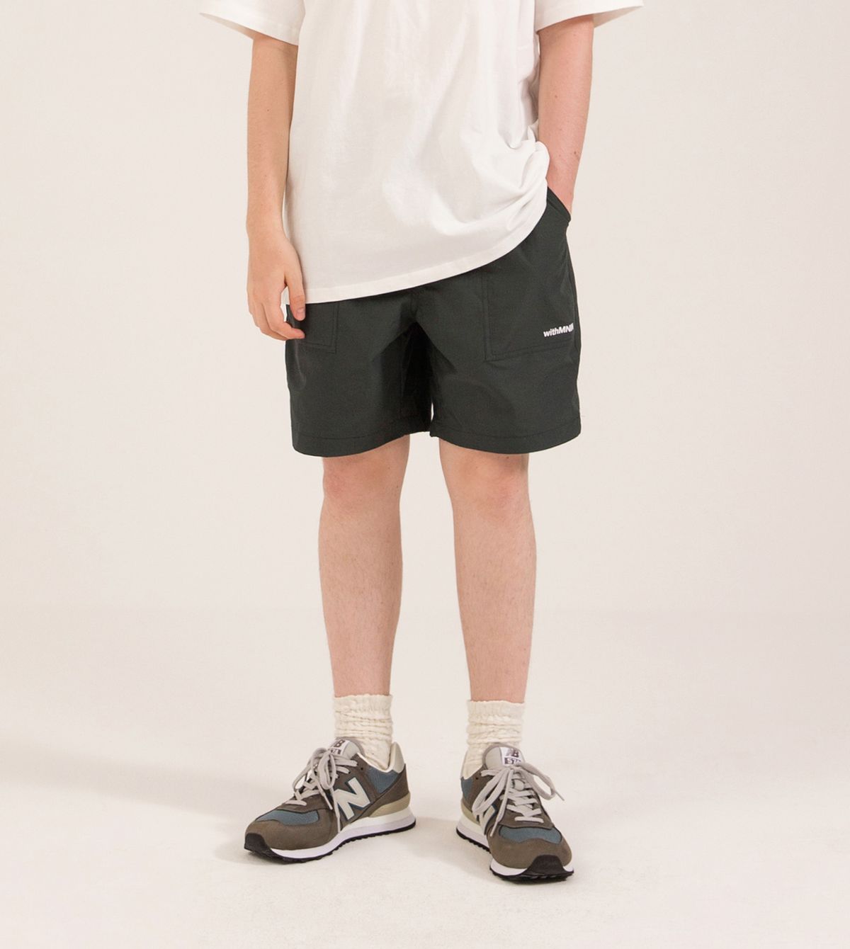 엠엔더블유(MNW) FATIGUE EASY SHORTS OLIVE