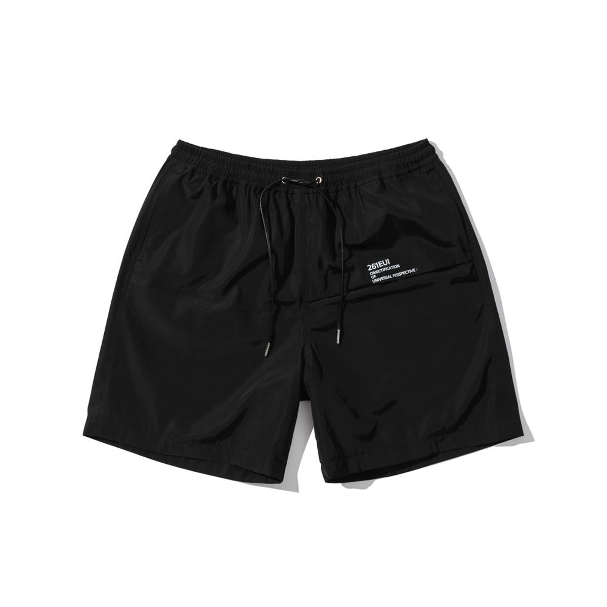 261이유아이(261EUI) 261EUI STORAGE HALF PANTS BLACK