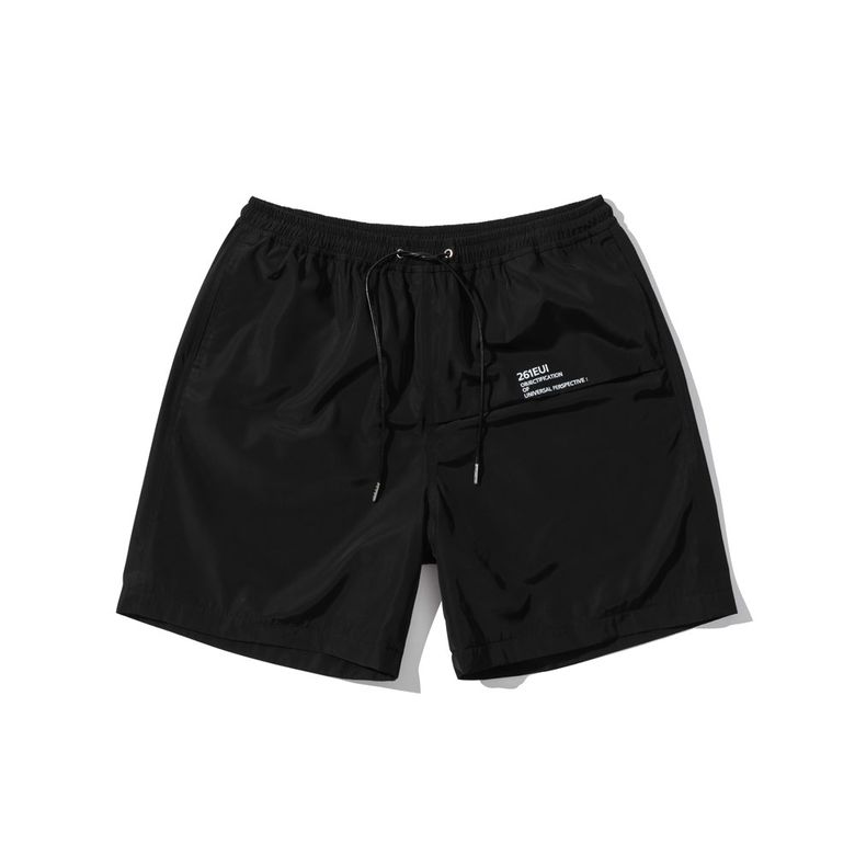 261EUI STORAGE HALF PANTS BLACK