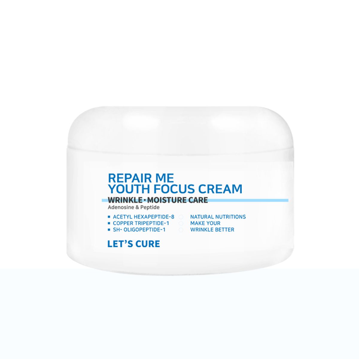 레츠큐어(LET'S CURE) 리페어 탄력 수분 크림 120g