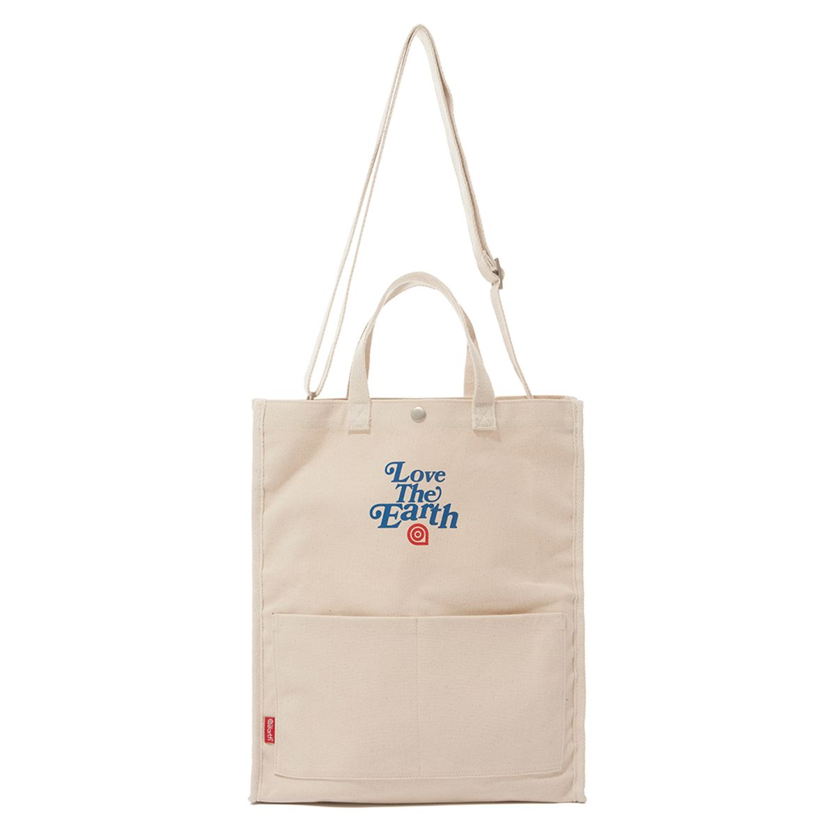 디얼스(THE EARTH) CANVAS LTE TOTE CROSS BAG - ECRU