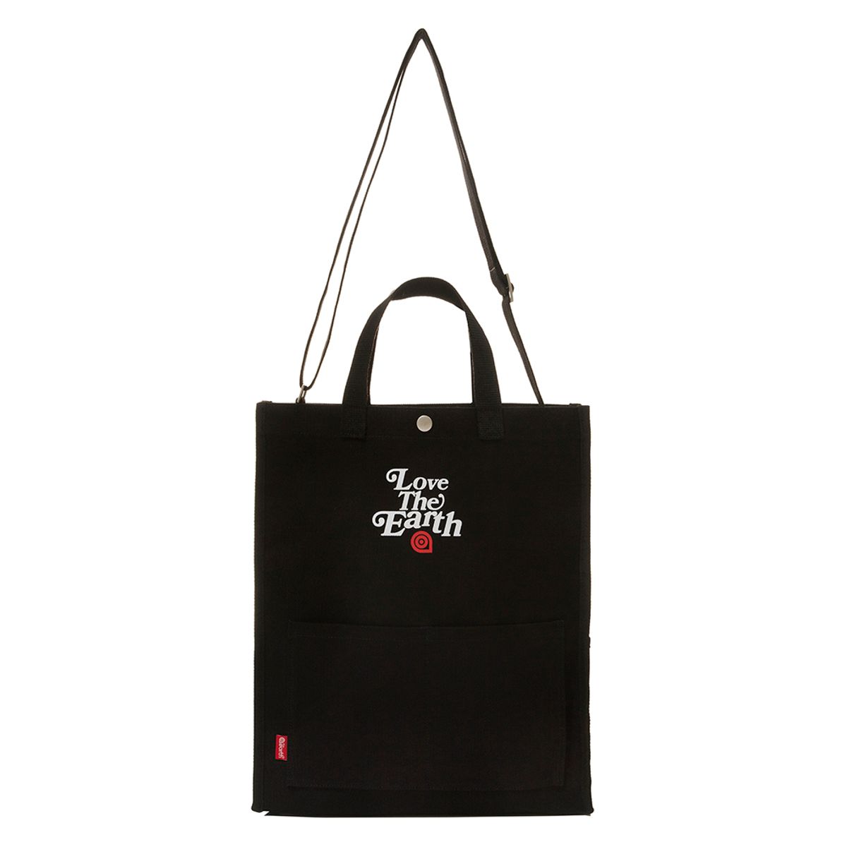 디얼스(THE EARTH) CANVAS LTE TOTE CROSS BAG - BLACK