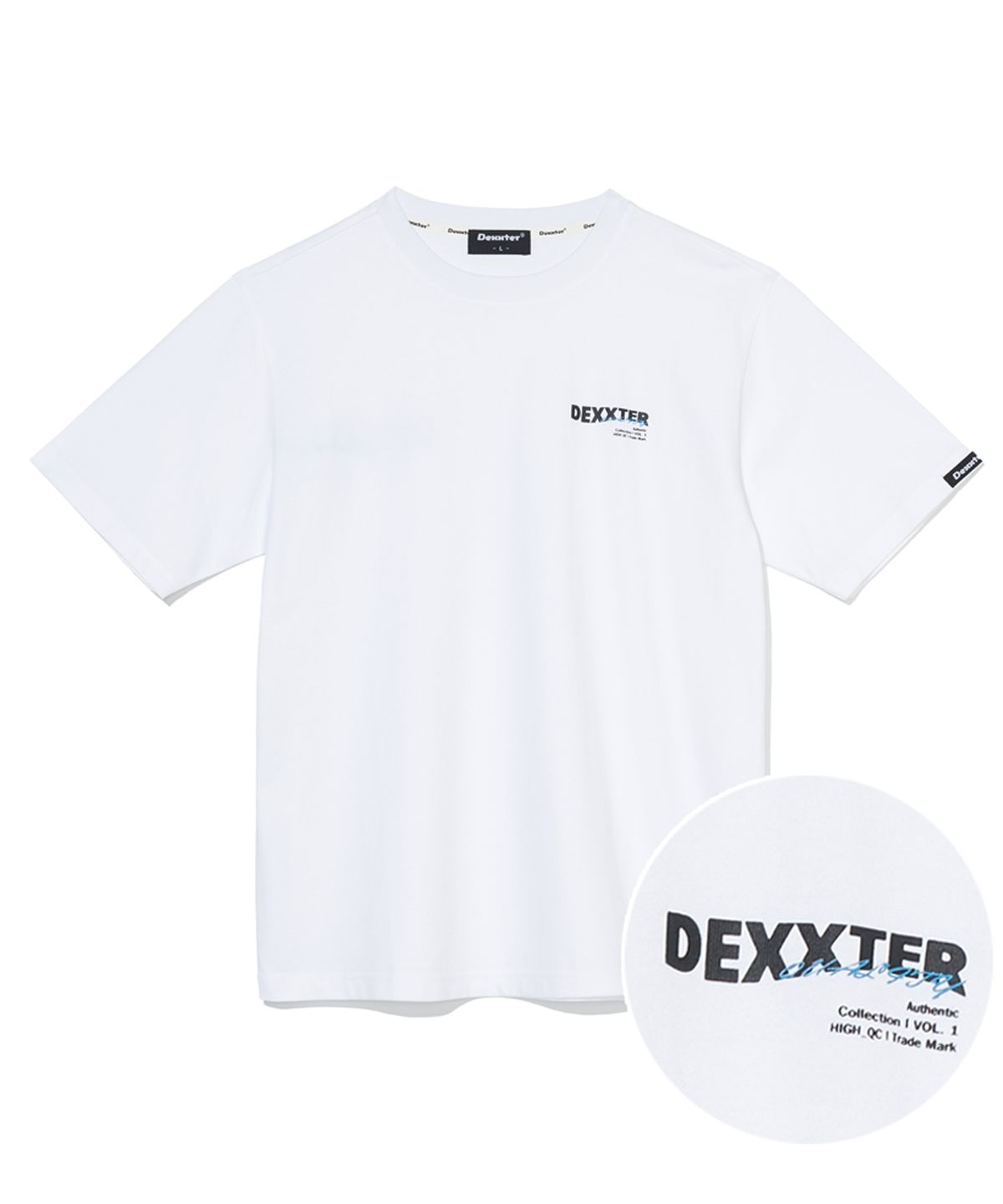 댁스터(DEXXTER) D20TS373P 웨이브 오버핏 반팔 티셔츠
