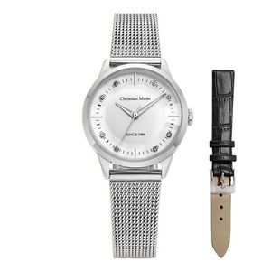 여성 메쉬시계 CM411WTBK