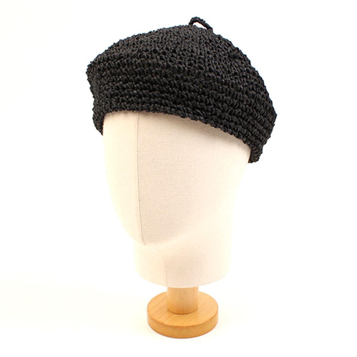 유니버셜 케미스트리(UNIVERSAL CHEMISTRY) Rattan Black Beret 라탄베레모