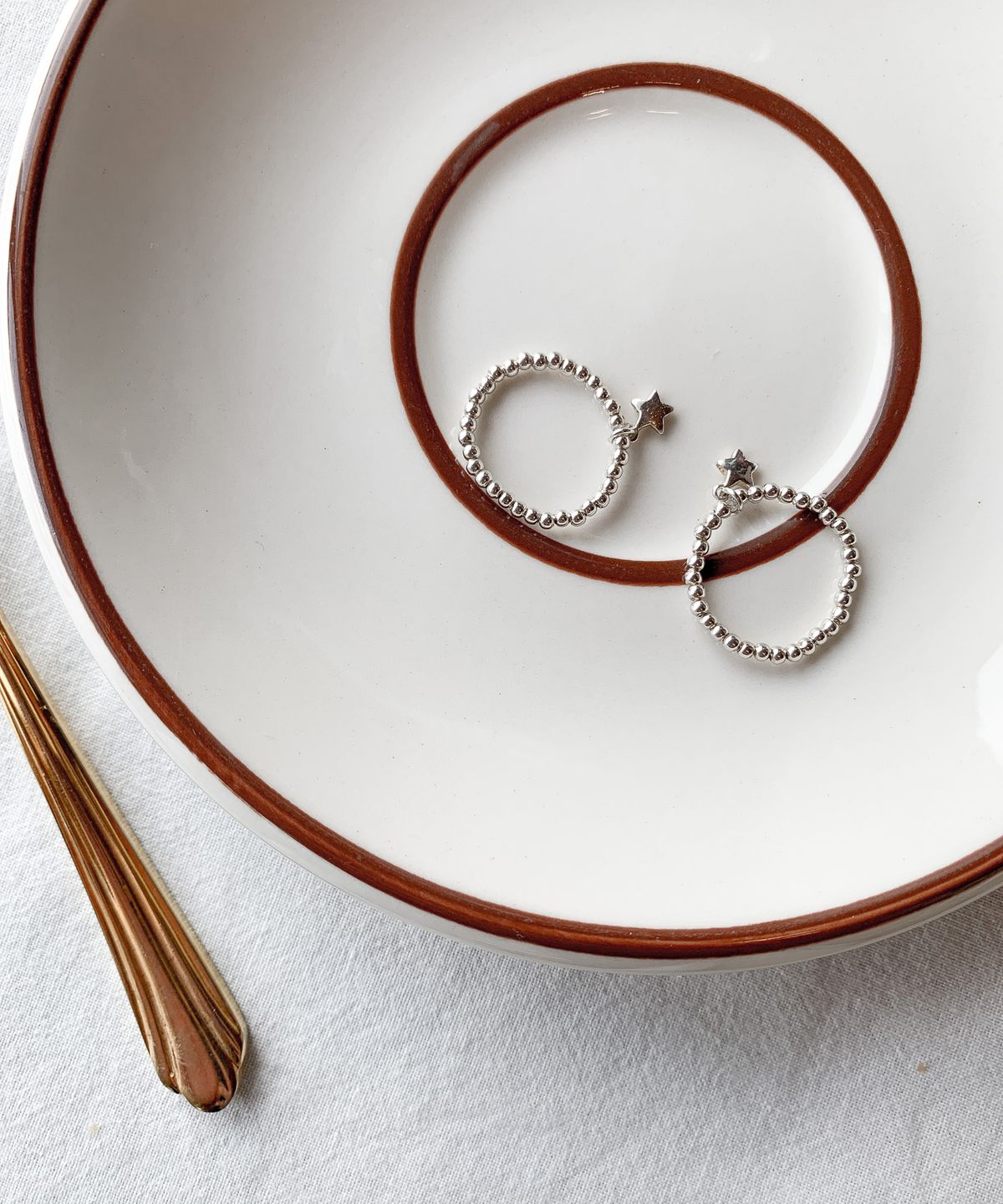 코드에이치(CODE.H) (Silver 925) 스타 실버 볼 링