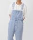 데님 오버롤 멜빵 팬츠 (연청)