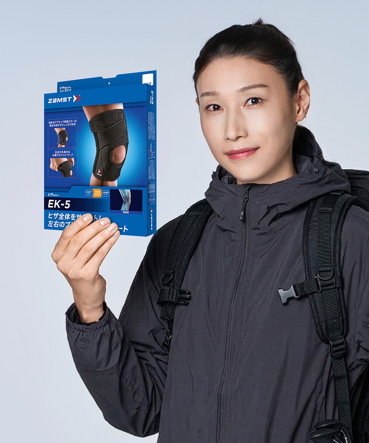 잠스트(ZAMST) EK-5 무릎보호대 (1개입)