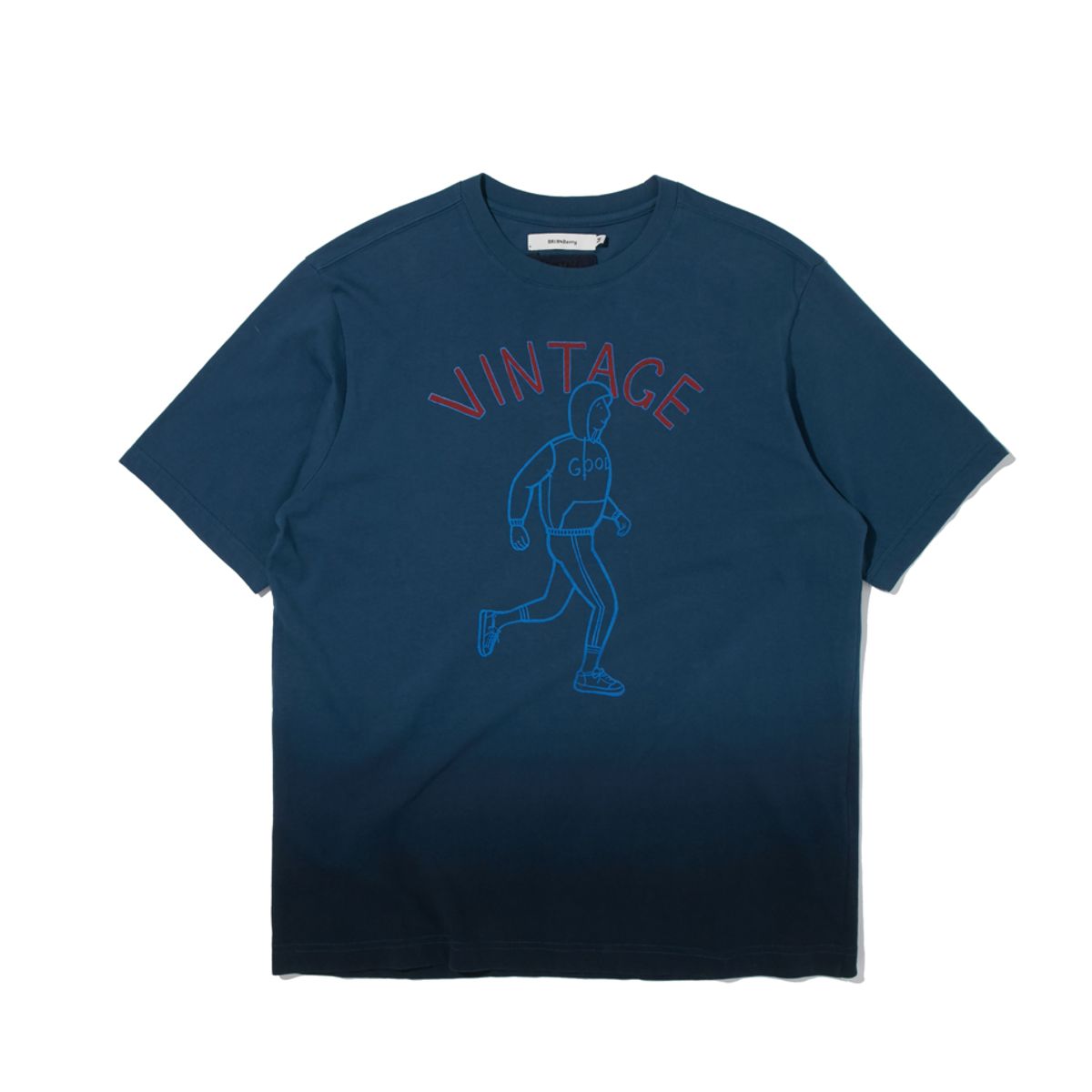 브라이언베리(BRIAN BERRY) VINTAGE RUNNER S/S TEE_NAVY