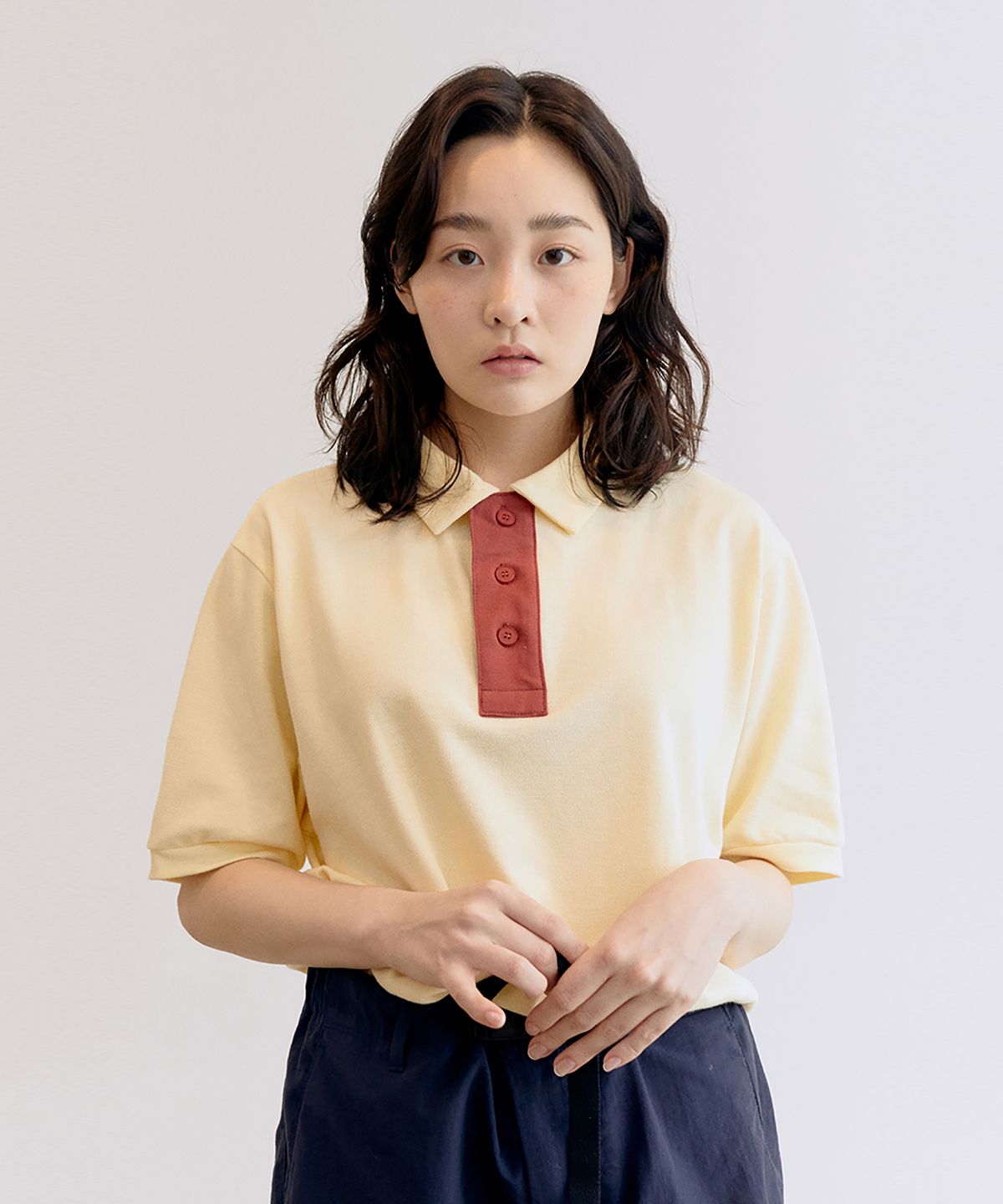 러스티치(RUSTEACH) COLOR SCHEME PK TEE (BRICK)