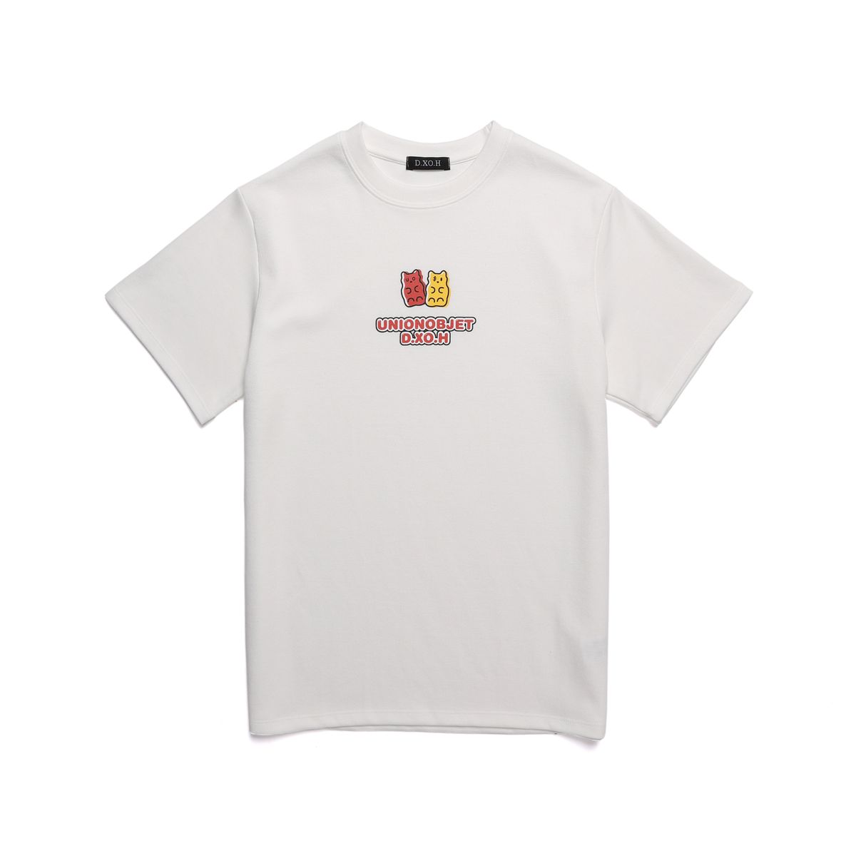 디쏘에이치(D.XO.H) 젤리 베어 티셔츠 [white]