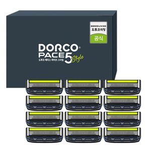 페이스5style 면도날 기획세트 (날 총 12입) / 5중날