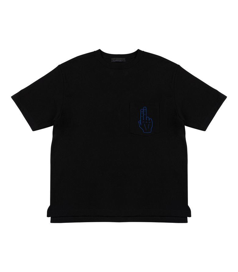 GLORY FROG LOGO POCKET T-SHIRT (BLACK)