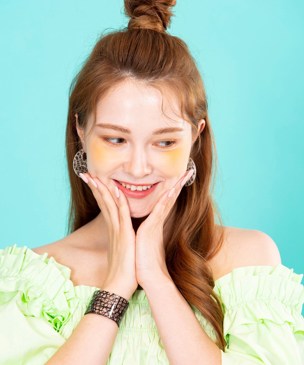 마이부(MY BOO) SEE THROUGH Bangle - black