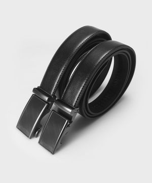 남자 자동 버클 벨트 MM018BK