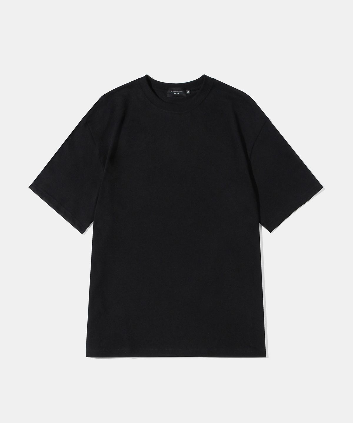 다이아몬드 레이라(DIAMOND LAYLA) Summer Linen Base Short Sleeve T39 Black