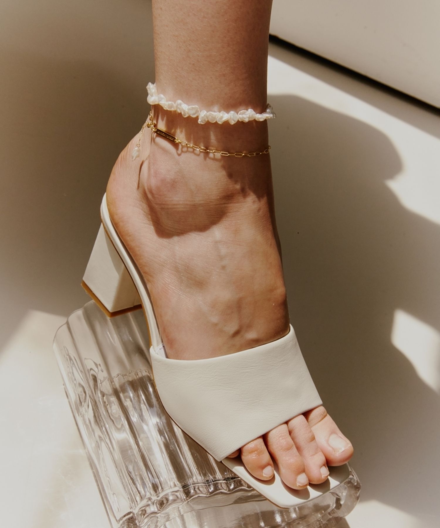 アンクレット [LOVE ME MONSTER] Pearl Blend Anklet MUSINSA | LOVE ME MONSTER Classic Pearl Anklet