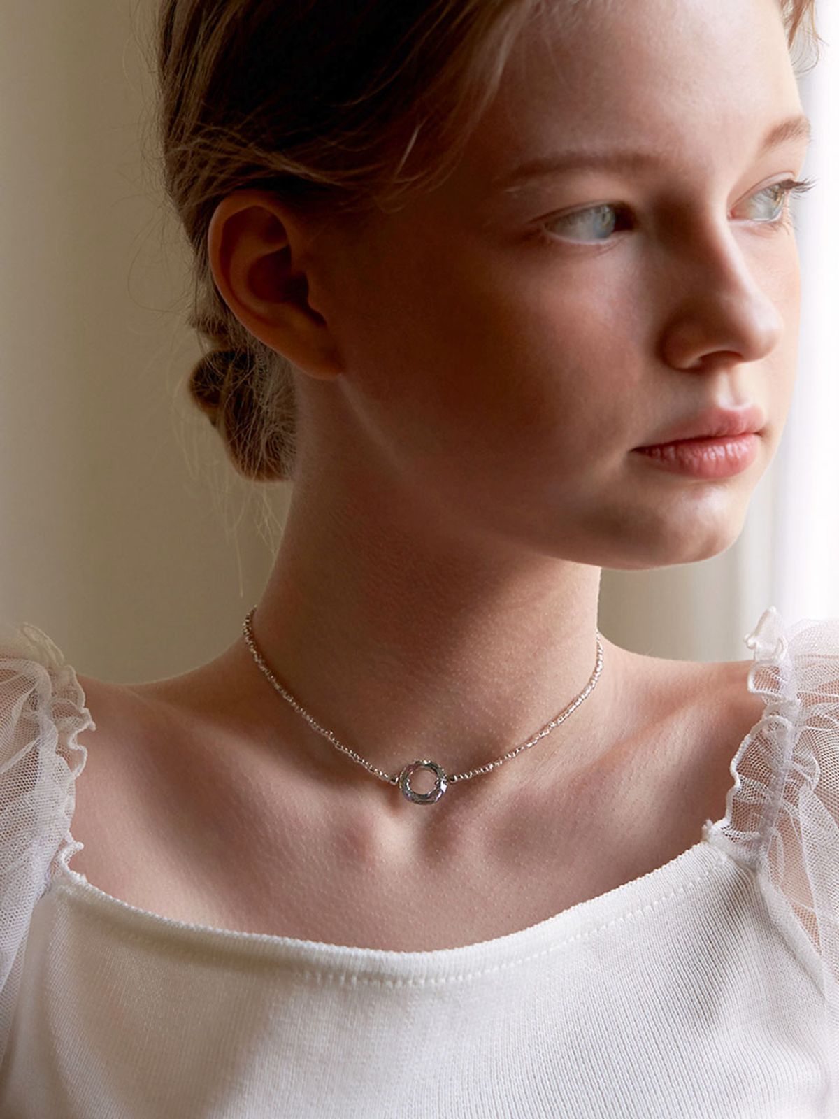 카인더베이비(KINDABABY) swa cubic biz choker