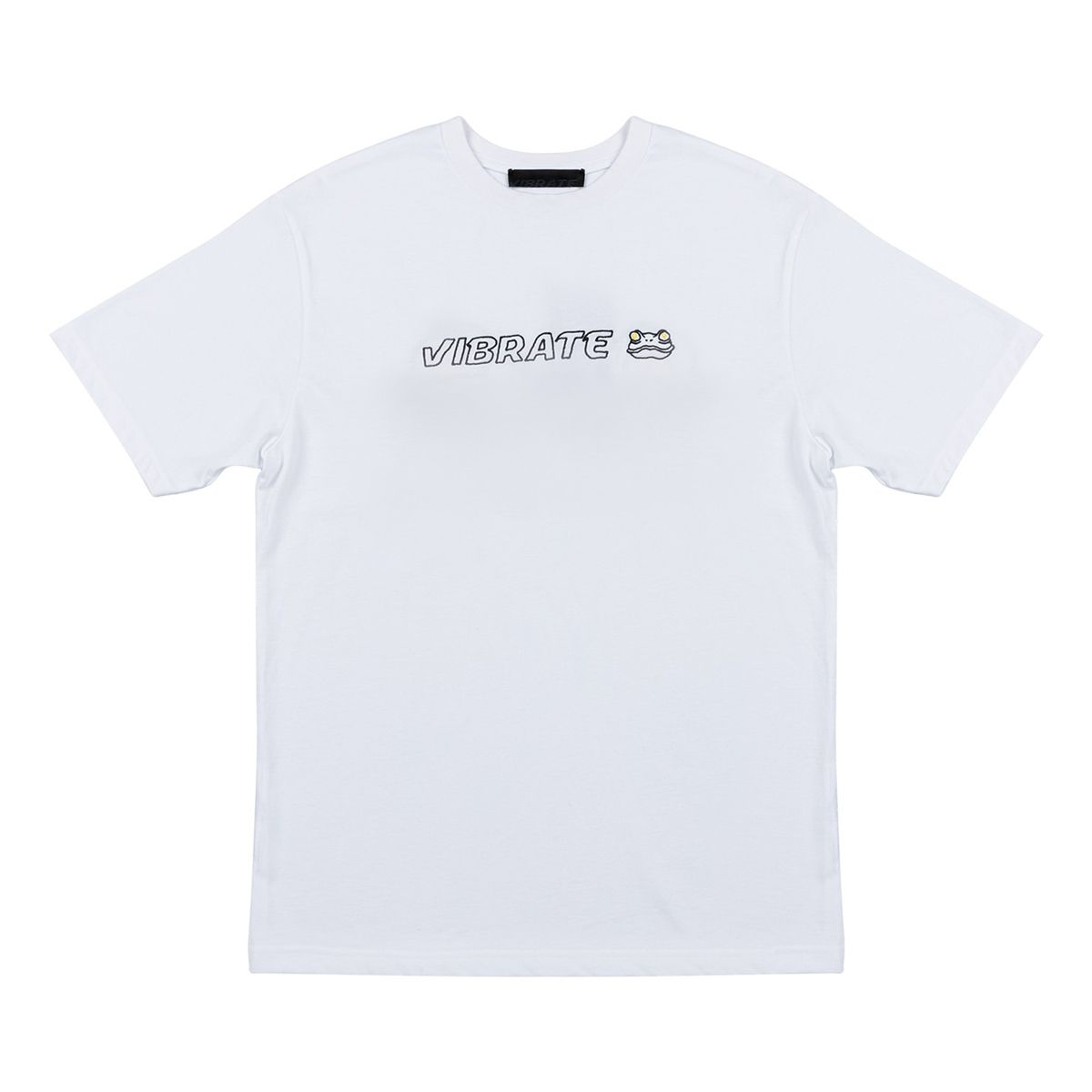 바이브레이트(VIBRATE) SHAMAN FROG LOGO T-SHIRT (WHITE)
