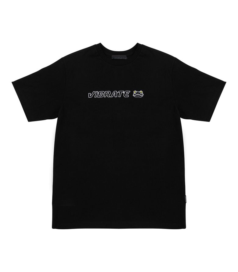 SHAMAN FROG LOGO T-SHIRT (BLACK)