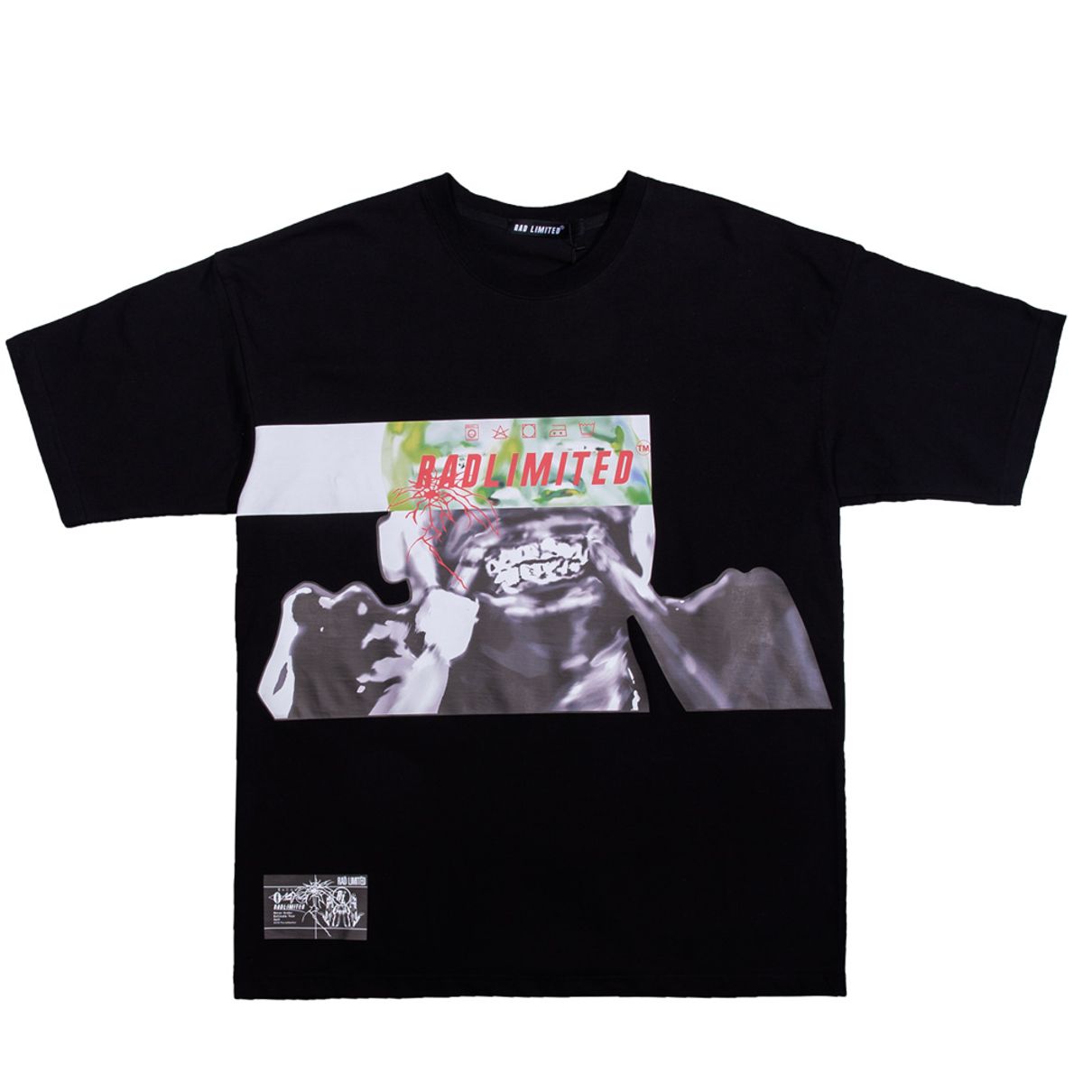 라드리미티드(RAD LIMITED) 티쓰 티셔츠  블랙