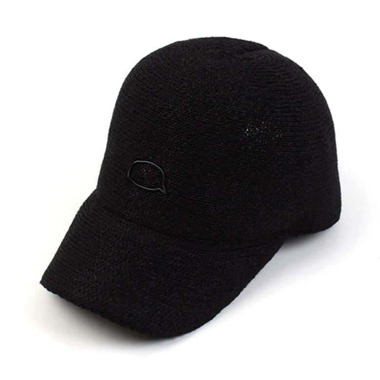 Paper Bubble Metal Black Ballcap 여름볼캡
