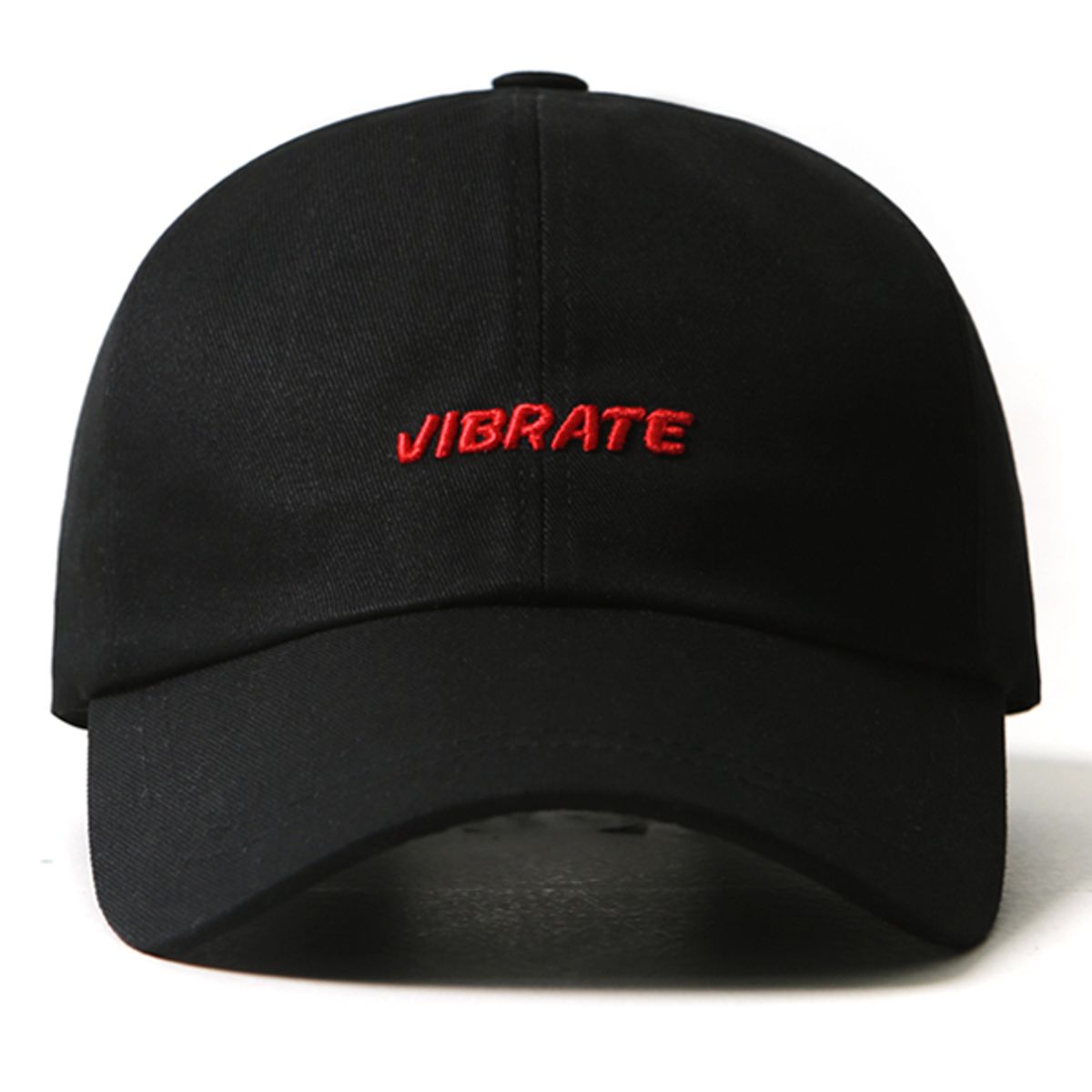 바이브레이트(VIBRATE) 3D BASIC BALL CAP (red&black)