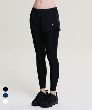 컴팩트 2in1 멀티스포츠 남여 워터레깅스 팬츠 러닝 운동복 투인원 바지 W (3컬러)